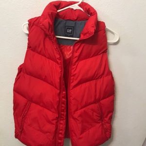 GAP Jackets & Coats - Faux-Fur Puffer Vest GAP Jackets & Coats - Faux-Fur Puffer Vest